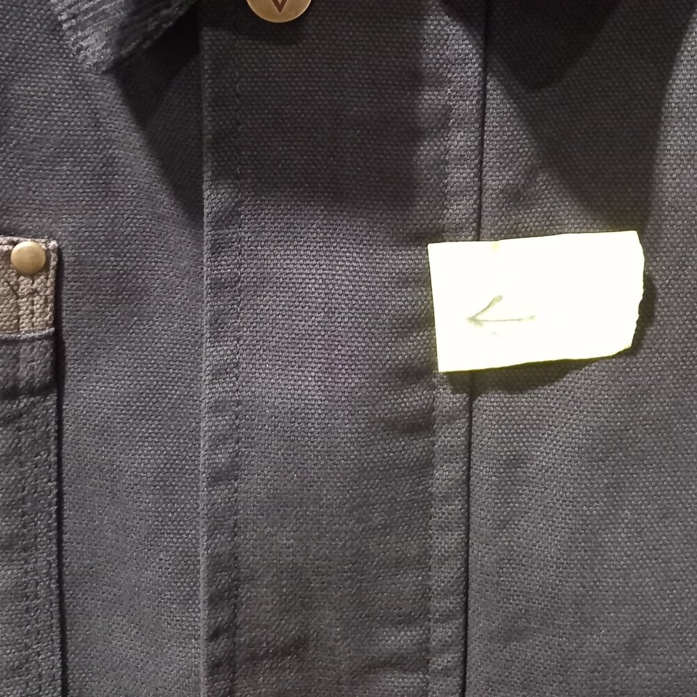 CANVAS CONCEALED CARRY JACKET - Black | 3XLT - Picture 6 of 7